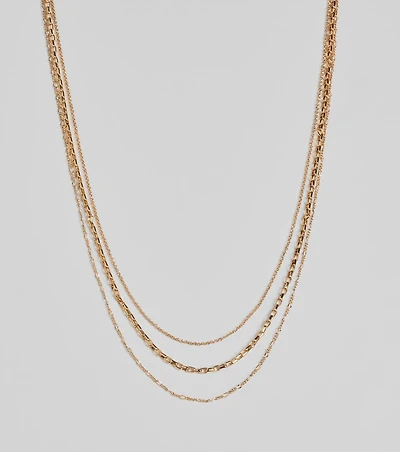 Timeless Charm Layered Chain Necklace