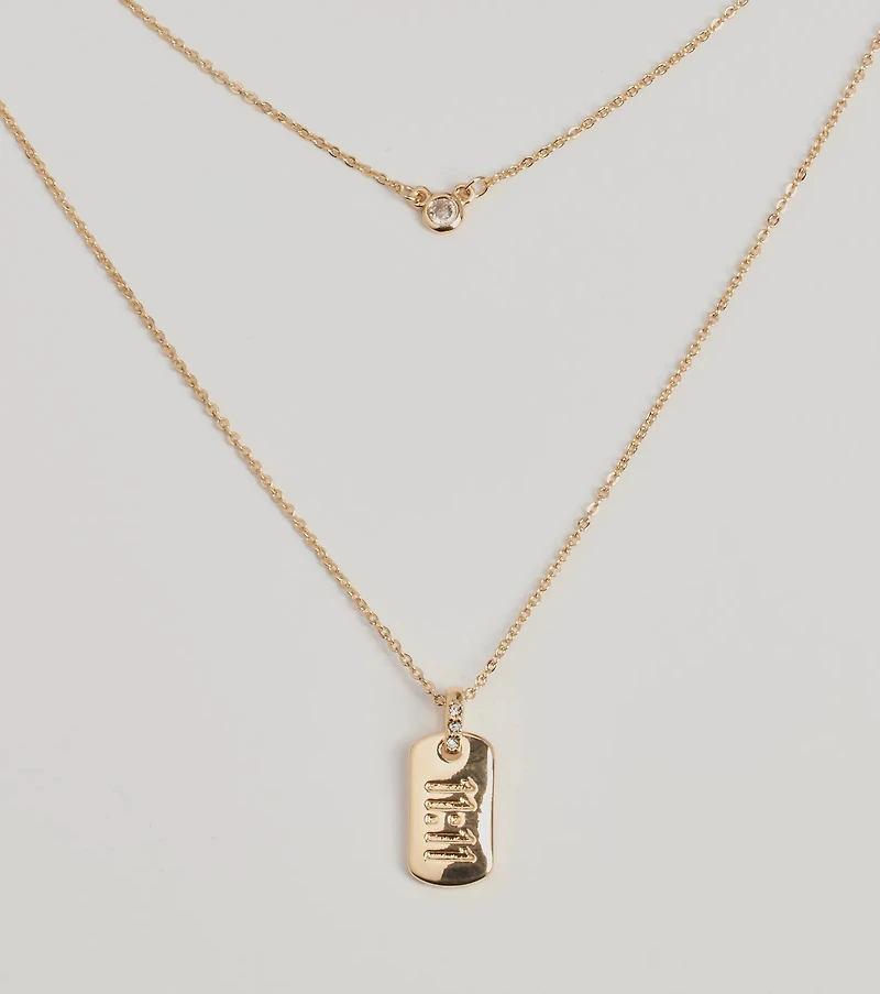 11:11 Layered Pendant Necklace