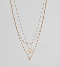 Fab Statement Layered Rhinestone Necklace Set
