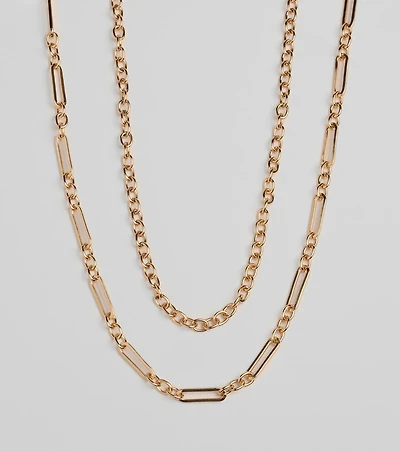 Love To Layer Multi-Chain Necklace Set