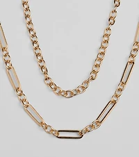 Love To Layer Multi-Chain Necklace Set