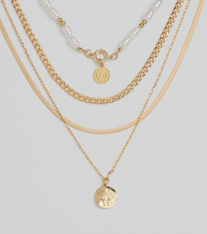 Made To Be Seen Statement Layered Necklace
