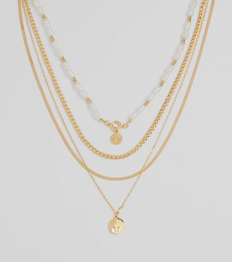 Made To Be Seen Statement Layered Necklace