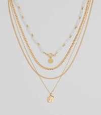 Made To Be Seen Statement Layered Necklace