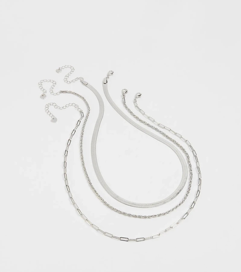 Stacked Up In Style Layered Chain Necklace