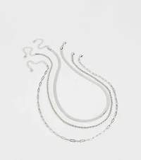 Stacked Up In Style Layered Chain Necklace