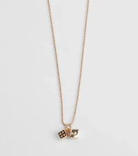 Roll The Dice Charm Necklace