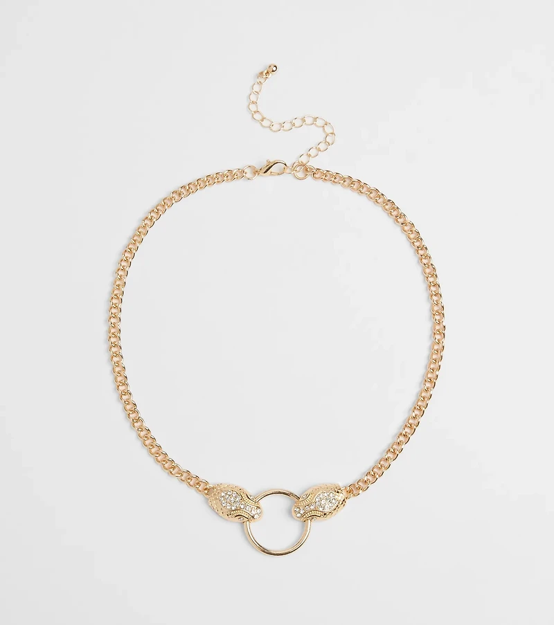 Snake Charmer Chain Necklace