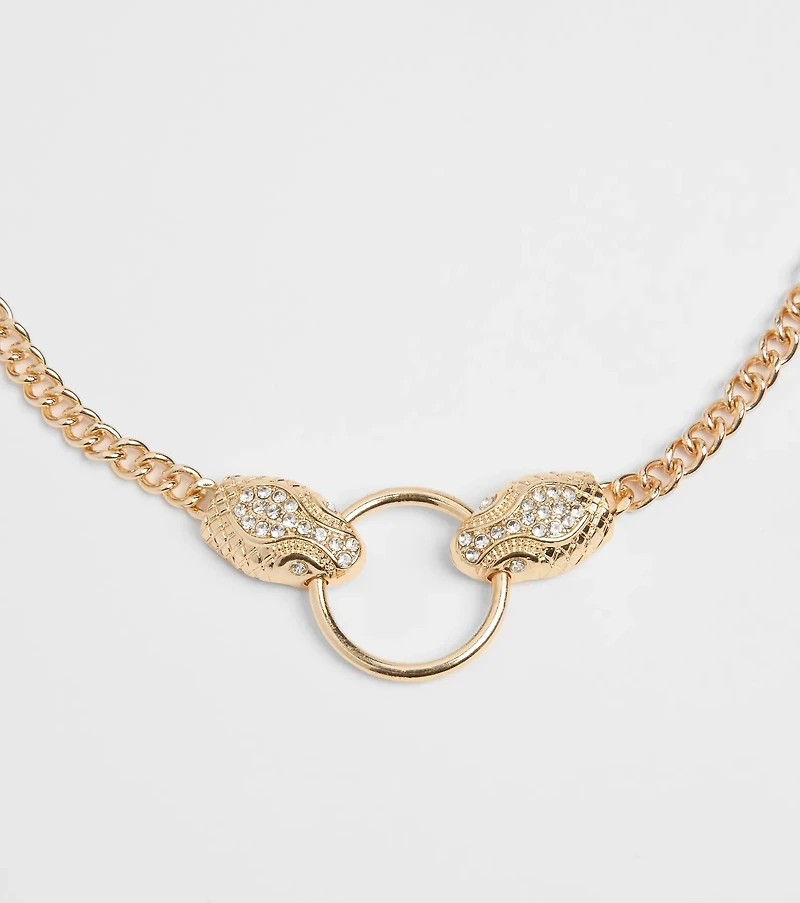 Snake Charmer Chain Necklace
