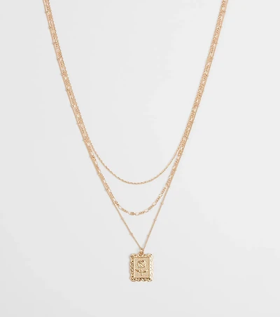 Rosy Outlook Layered Necklace