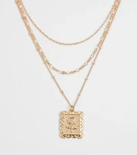 Rosy Outlook Layered Necklace