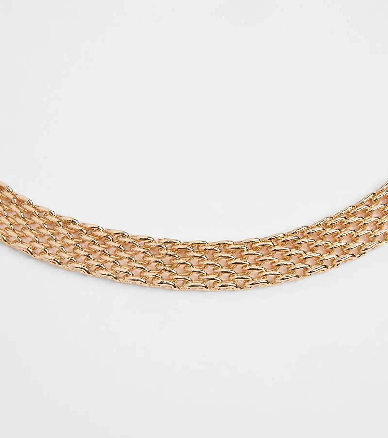 What's New Mesh Chain Choker Necklace