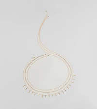 Dainty Luxe Rhinestone Layered Belly Chain