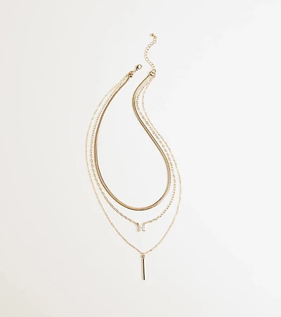 Glittering Dream Layered Necklace
