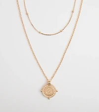 Find Your Spark Compass Pendant Necklace Set
