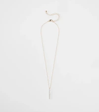 Hidden Shine Rhinestone Pendant Necklace