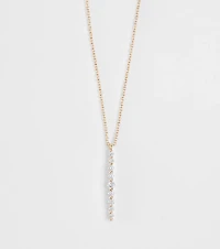 Hidden Shine Rhinestone Pendant Necklace