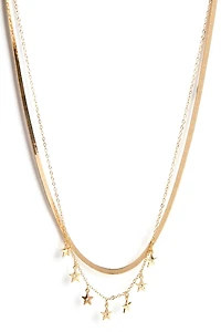 Star Spangled Herringbone Necklace Set