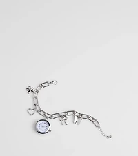 Time Flies Charm Watch Bracelet