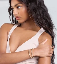 All That Glimmers Rhinestone Bracelet