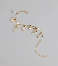 Charm School Dropout Chain Bracelet