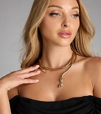 Wrapped In Power Snake Bracelet