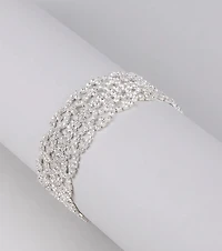 Luxe And Luminous Rhinestone Bracelet