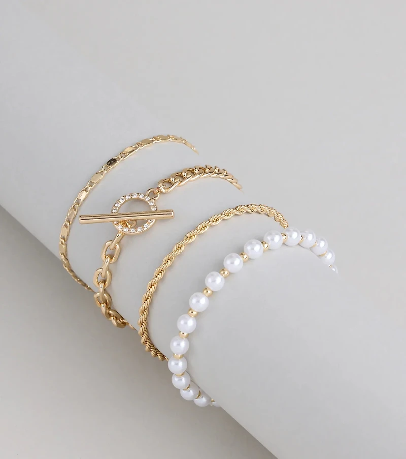 Love Of Mine Four Piece Bracelet Set