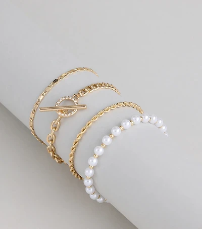 Love Of Mine Four Piece Bracelet Set
