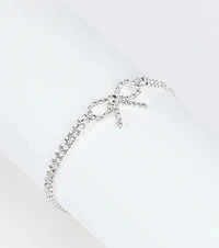 Perfect Bow Rhinestone Bracelet