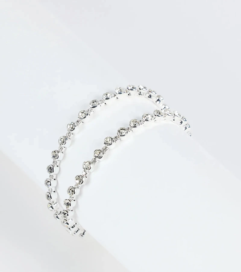 All That Glimmers Rhinestone Bracelet