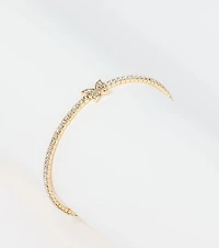 Aflutter Rhinestone Butterfly Bracelet