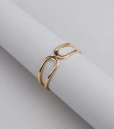 All Twisted Up Sculptural Statement Bracelet