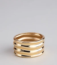 Bold Intentions Bangle Cuff Bracelet
