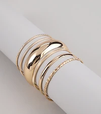 Arm Candy Stacking Bangle Bracelet Set