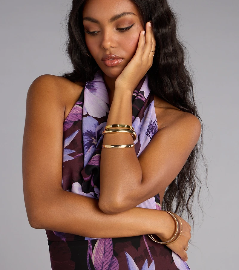 Timeless Luxury Rhinestone Bangle Bracelet