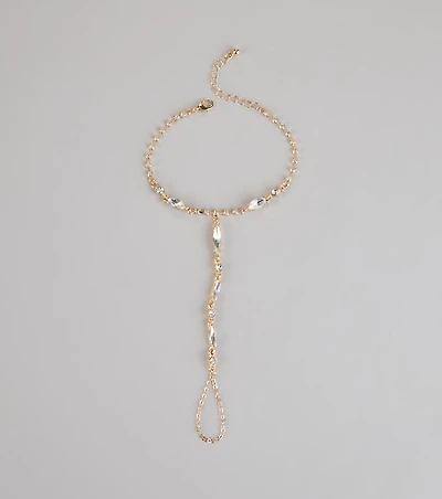 Drip Effect Hand Chain
