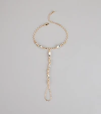 Drip Effect Hand Chain