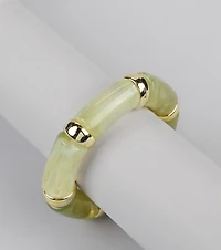 Edgy Stretch Resin Bracelet