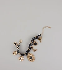 Wild West Bandana Charm Bracelet