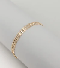 Lucky Chic Coin Chain Bracelet