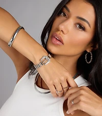 Cowgirl Chic Western Buckle Bracelet