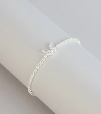 A Little Luxe Rhinestone Butterfly Tennis Bracelet