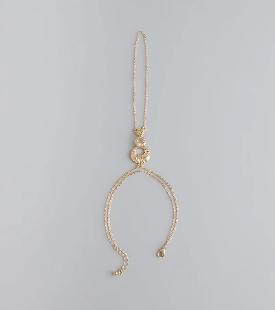 Glow Getter Statement Hand Chain
