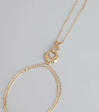 Glow Getter Statement Hand Chain