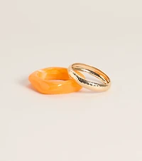 Sunset Stacks Bangle Bracelet Set