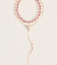 Dripping In Shine Hand Chain