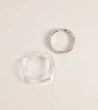 Stacked The Odds Bangle Set