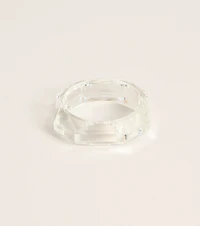 Trendy Shine Clear Bangle Bracelet