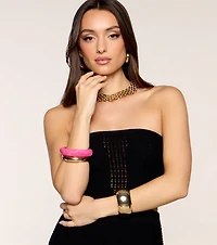 Trendy Mood Bangle Bracelet Set